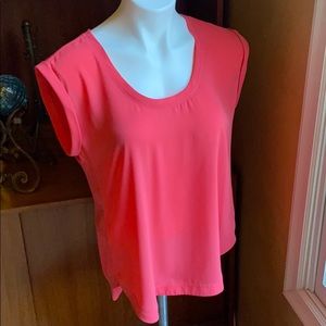 J. Crew Coral Sleeveless Top